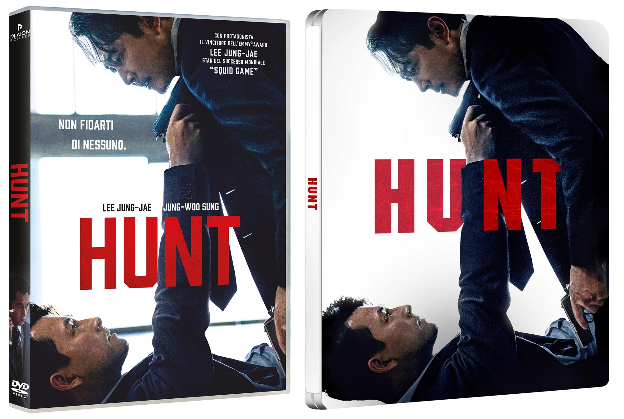 Hunt DVD e Steelbook 4K UHD e Blu-ray