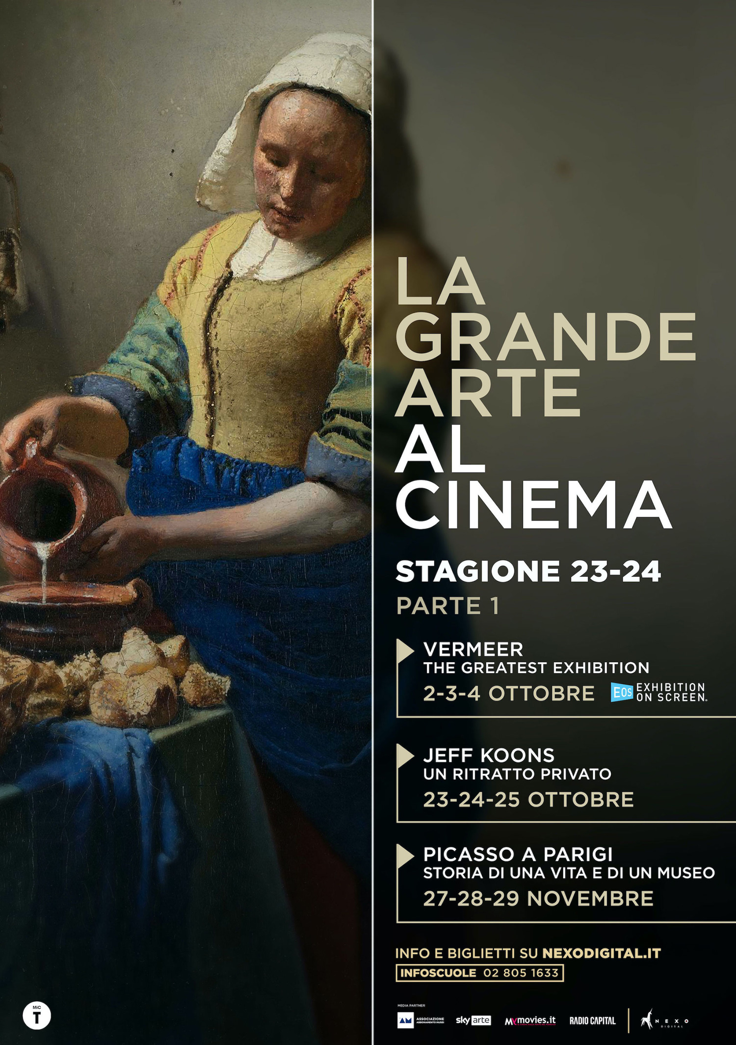 La Grande Arte al Cinema, uscite Autunno 2023