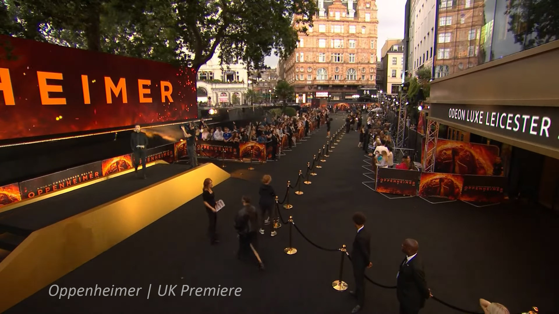 Oppenheimer red carpet UK Premiere