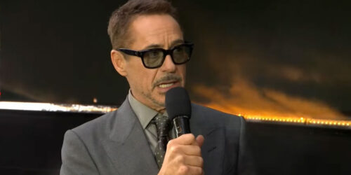 Robert Downey Jr. alla premiere UK di Oppenheimer
