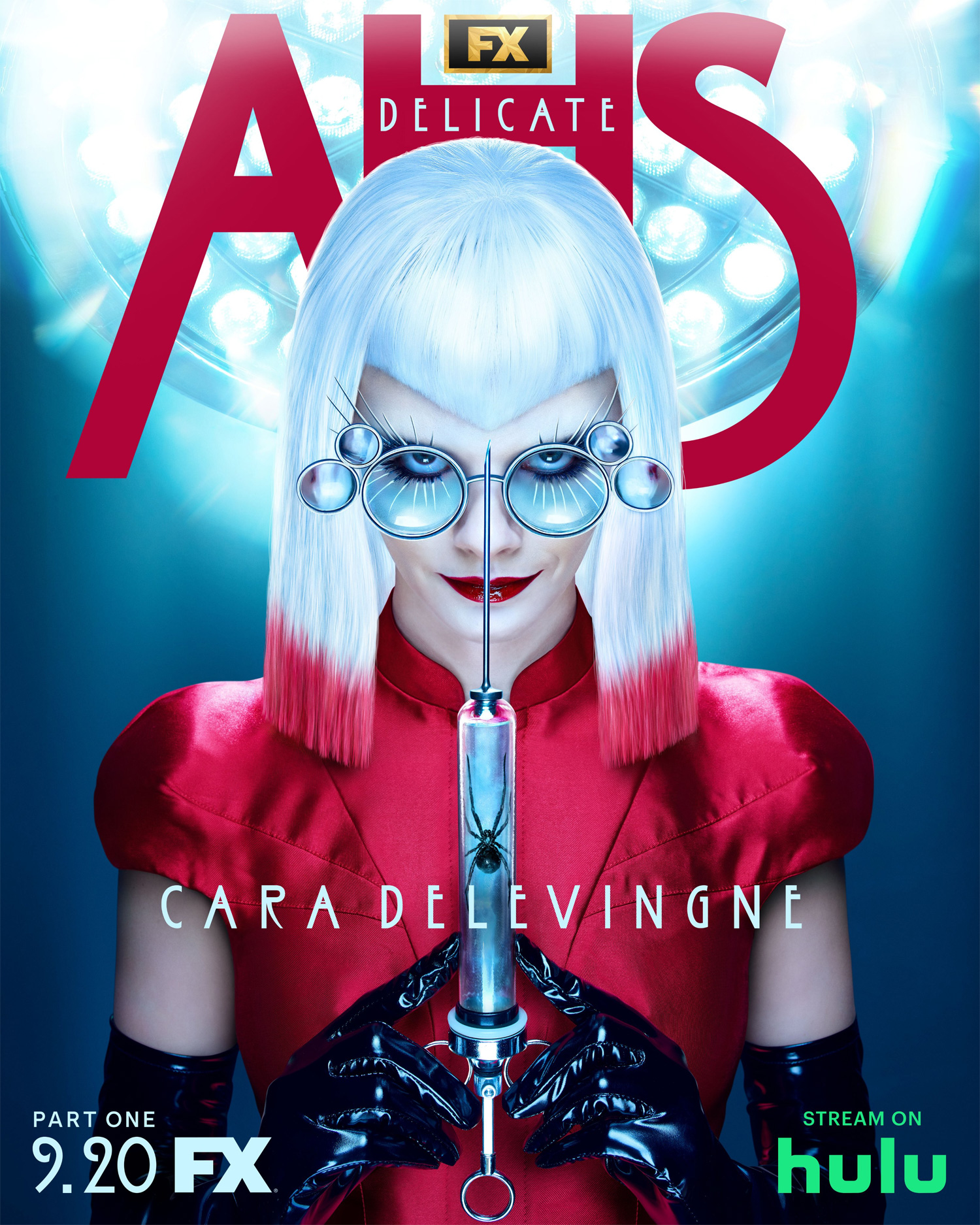 American Horror Story Delicate - Character Poster Cara Delevingne [credit: X: FX]