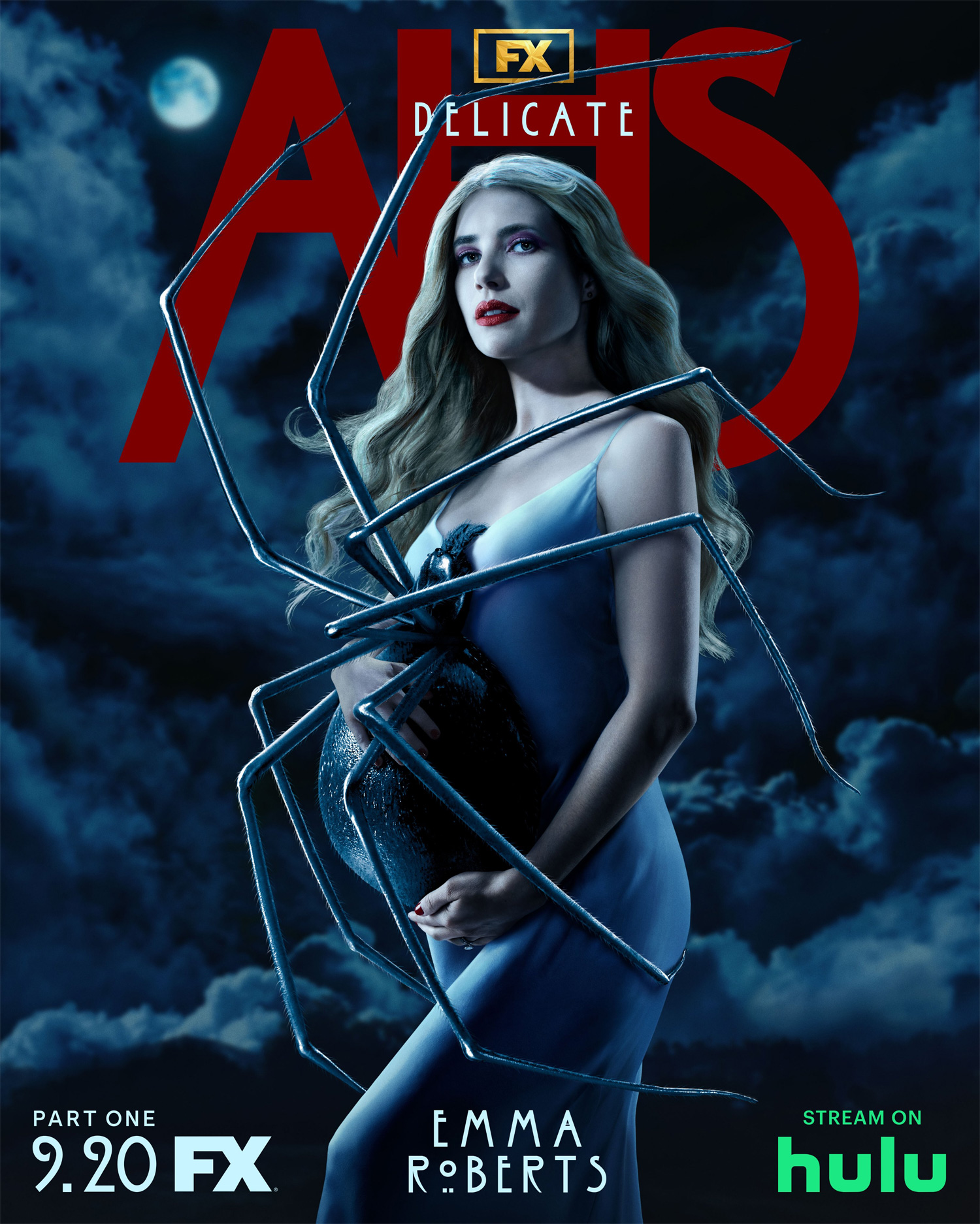 American Horror Story Delicate - Character Poster Emma Roberts [credit: X: FX]