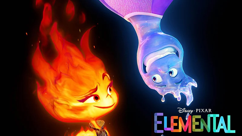 Elemental film Disney e Pixar