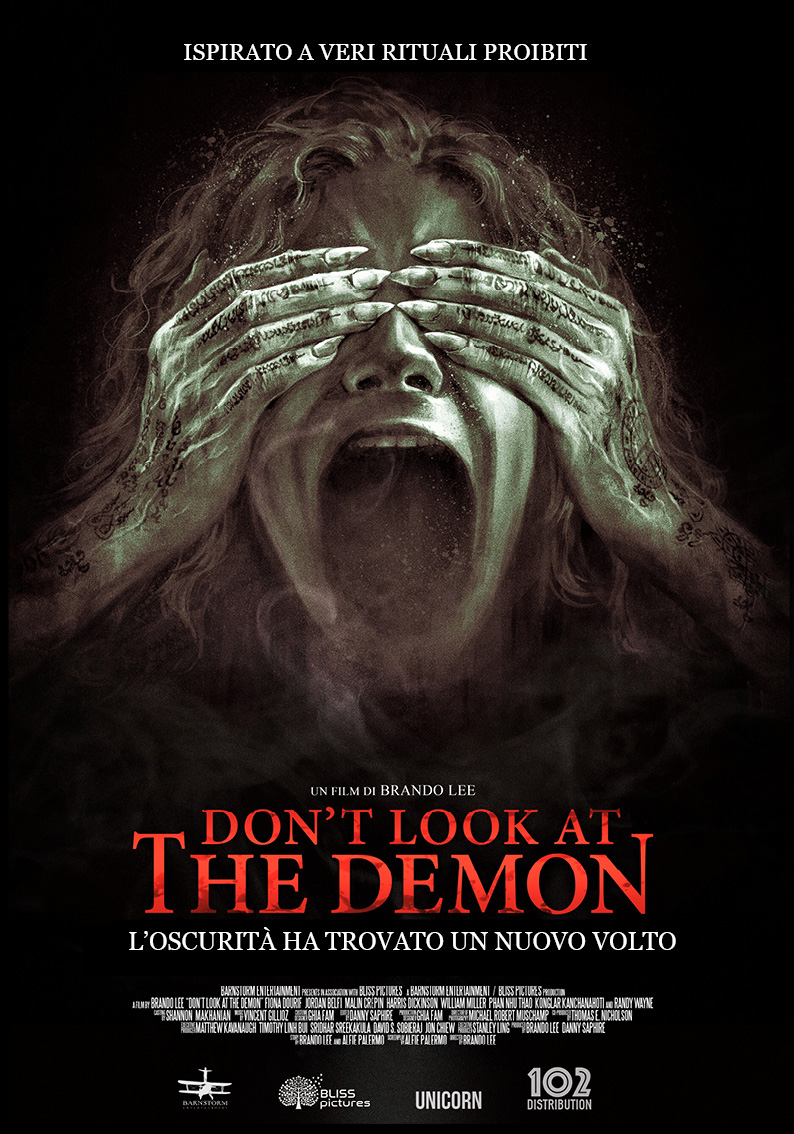 Poster Don't Look at the Demon di Brando Lee