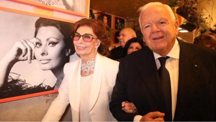 Sophia Loren e Luciano Cimmino - MovieTele.it