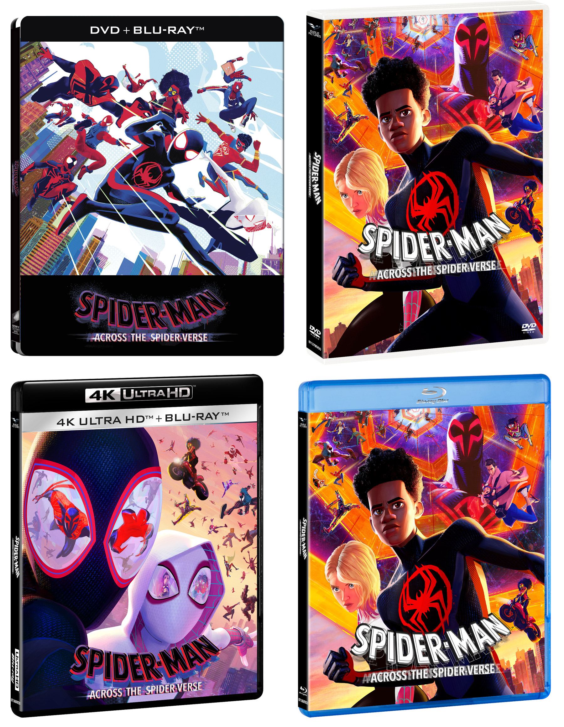 Spider-Man. Across the Spider-Verse (Blu-ray) - Blu-ray - Film di Joaquim  Dos Santos , Kemp Powers Animazione | IBS