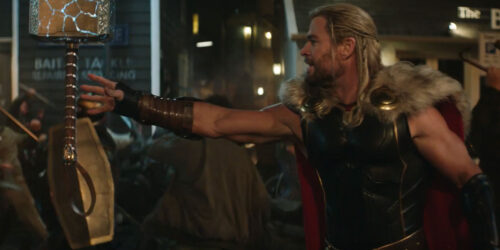 Thor Love and Thunder, scena dal trailer