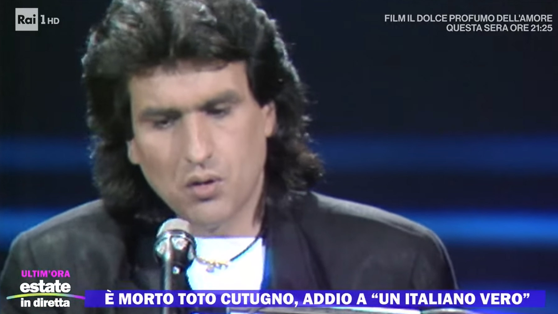 Toto Cutugno - Estate in diretta - notizia morte