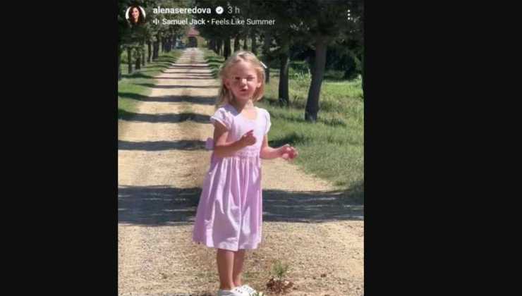 La figlia di Alena Seredova, Vivienne Charlotte