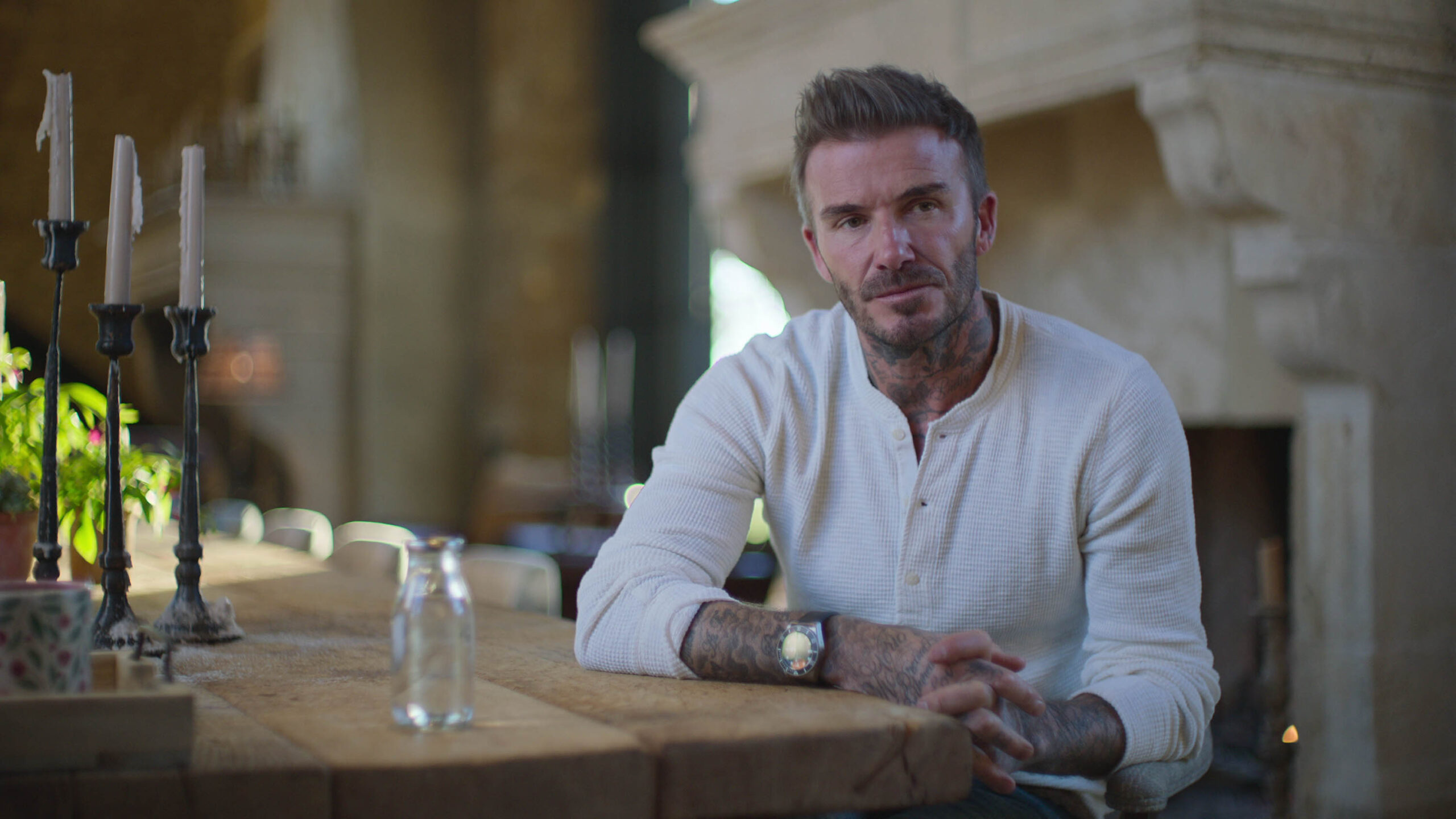 David Beckham in David Beckham: Limited Series [credit: courtesy of Netflix]