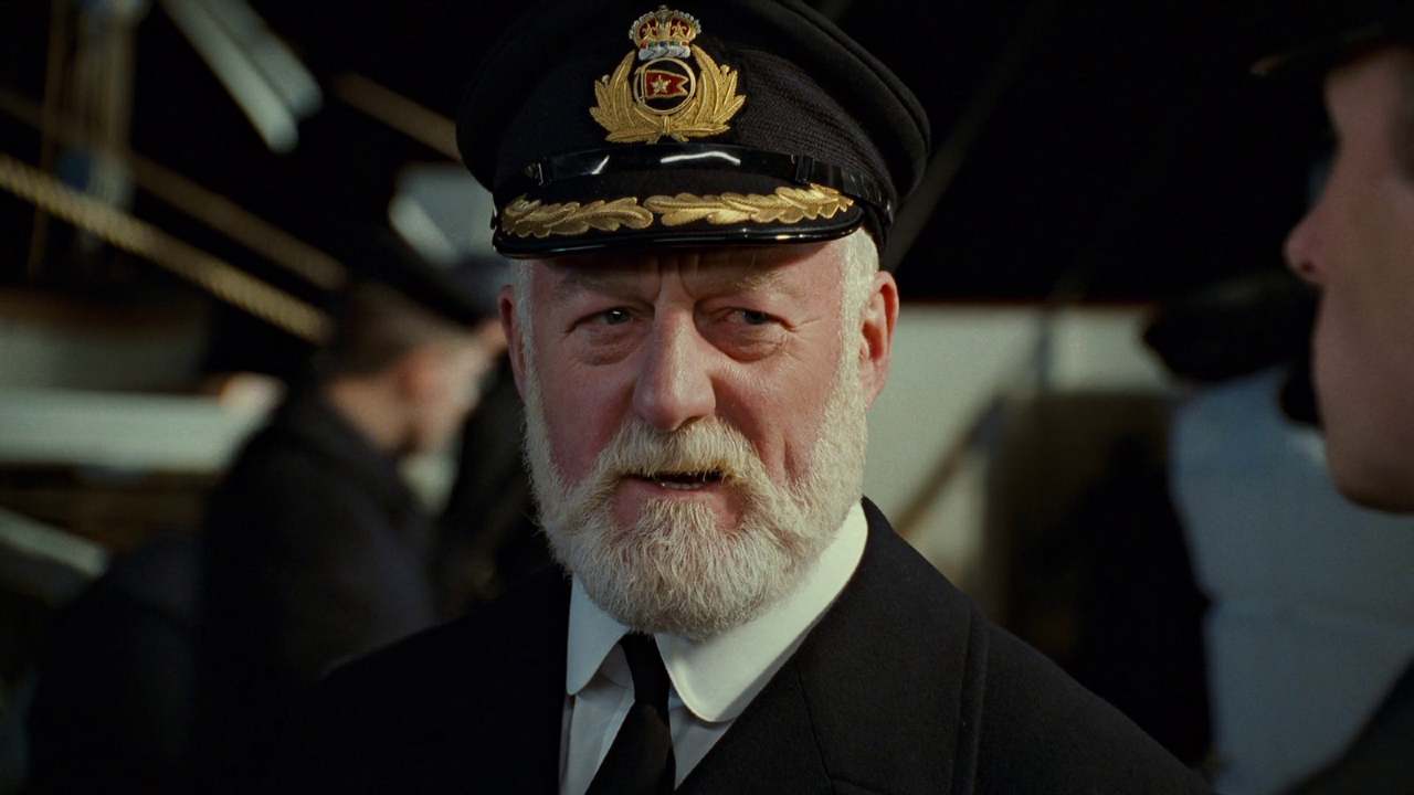 Titanic, what happened to the actor who played the captain?  Today he is 79 years old