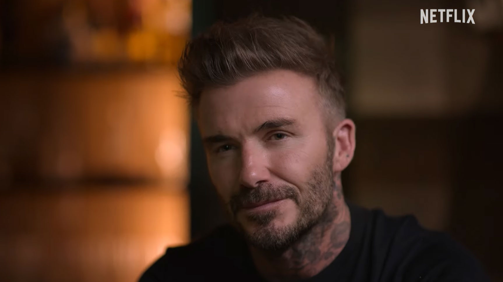 David Beckham, scena da trailer docuserie Netflix