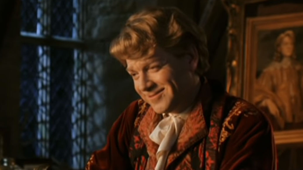 Kenneth Branagh come Gilderoy Allock in Harry Potter e la camera dei segreti