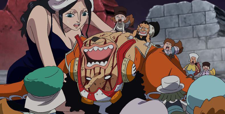 One Piece - Problemi con l'operazione S.O.P! L'eroe Usoland ce la fara'