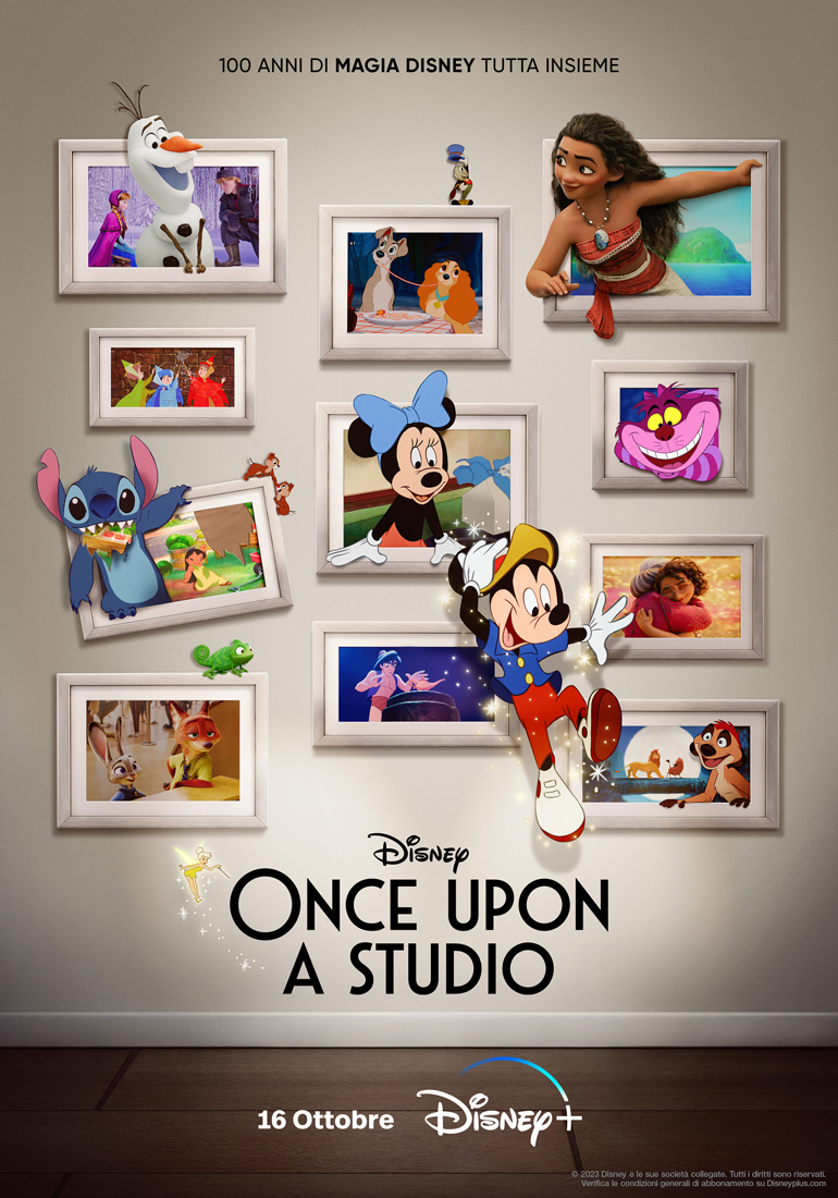 Poster Once Upon A Studio - poster del cortometraggio