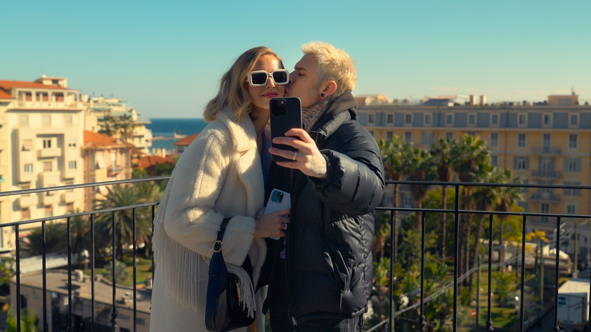 Chiara Ferragni e Fedez in The Ferragnez Sanremo Special [credit: Prime Video]