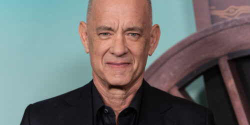 Tom Hanks alla première newyorkese di Asteroid City all'Alice Tully Hall il 13 giugno 2023 [credit: lev radin/Shutterstock.com]