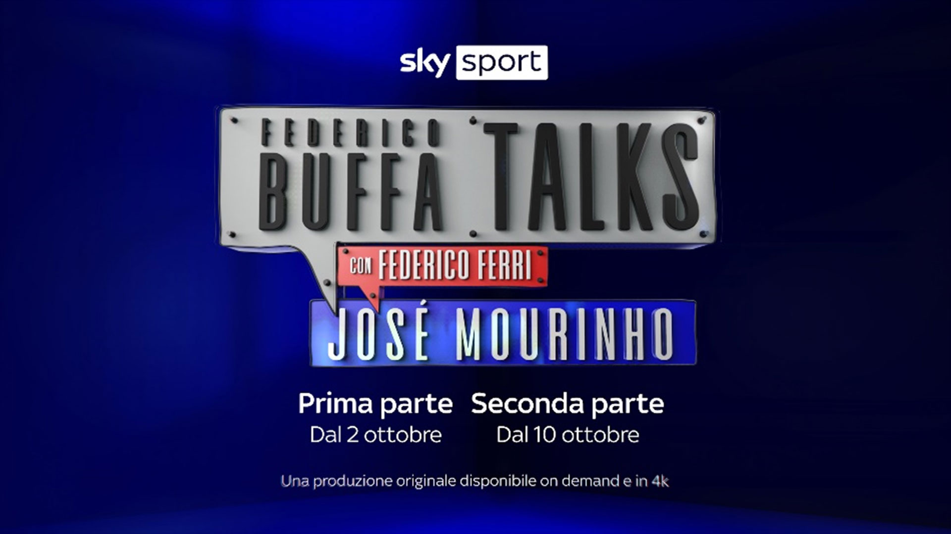 Federico Buffa Talks - José Mourinho - Sky e NOW