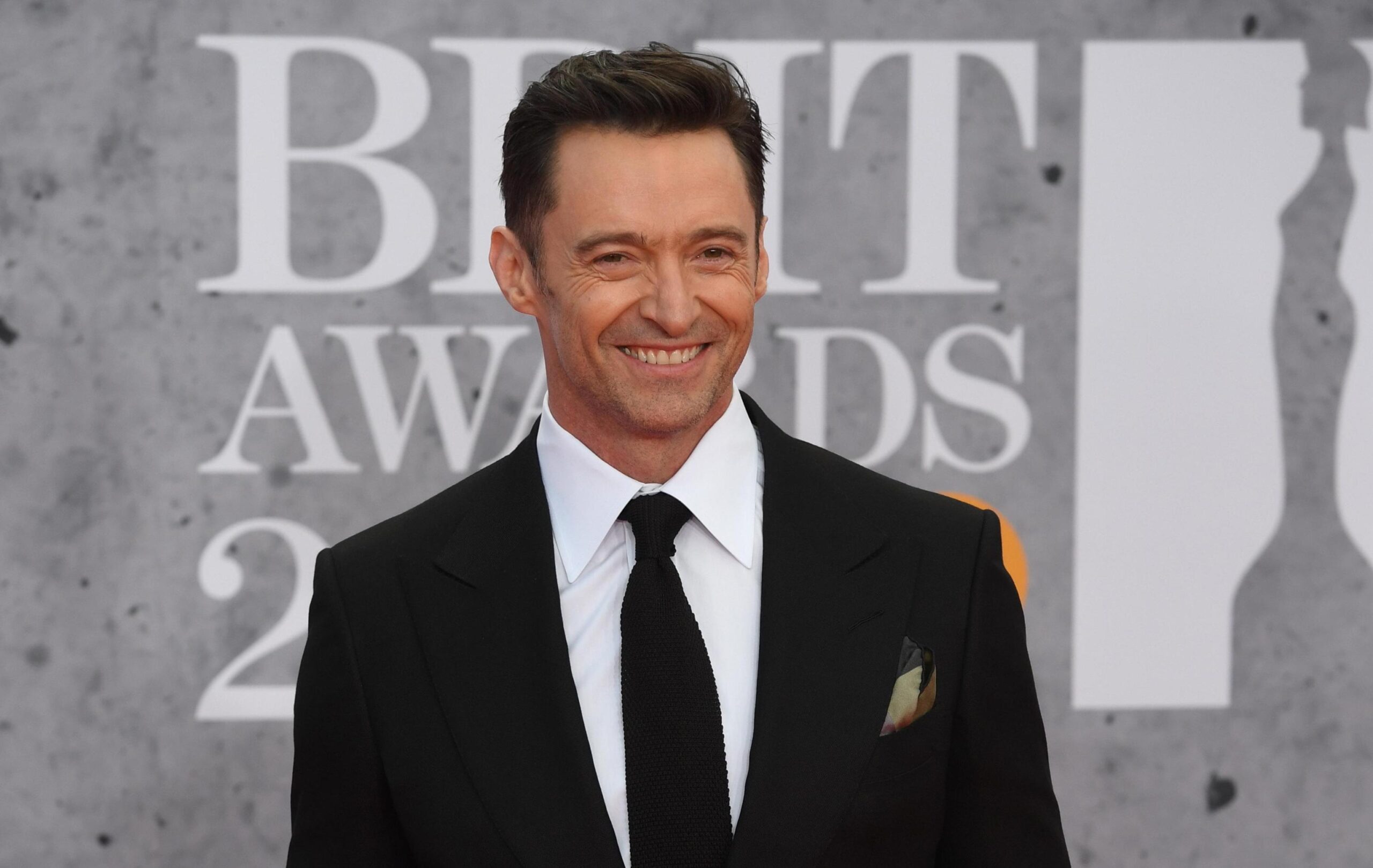 L'attore e cantante australiano Hugh Jackman arriva per i Brit Awards 2019 alla O2 Arena di Greenwich, Londra, Gran Bretagna, il 20 febbraio 2019 [credit: EPA/Facundo Arrizabalaga]