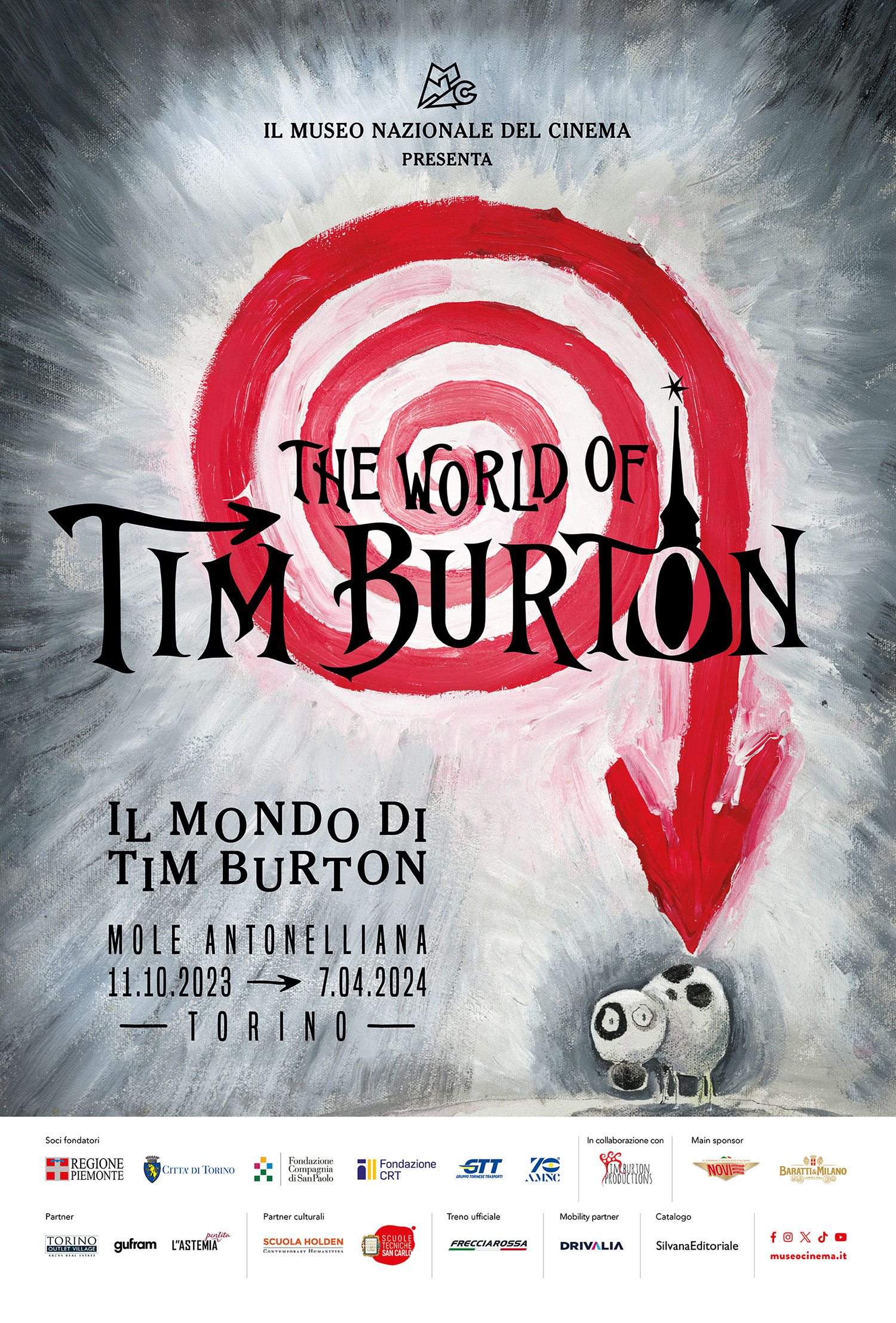 Poster The World of Tim Burton - Mostra Torino Tim Burton