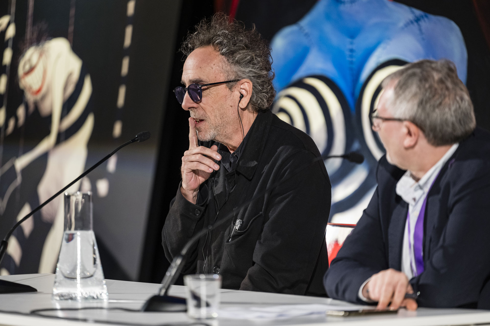 Tim Burton conferenza stampa The world of Tim Burton [credit: Andrea Guermani; courtesy of Ufficio Stampa mostra]