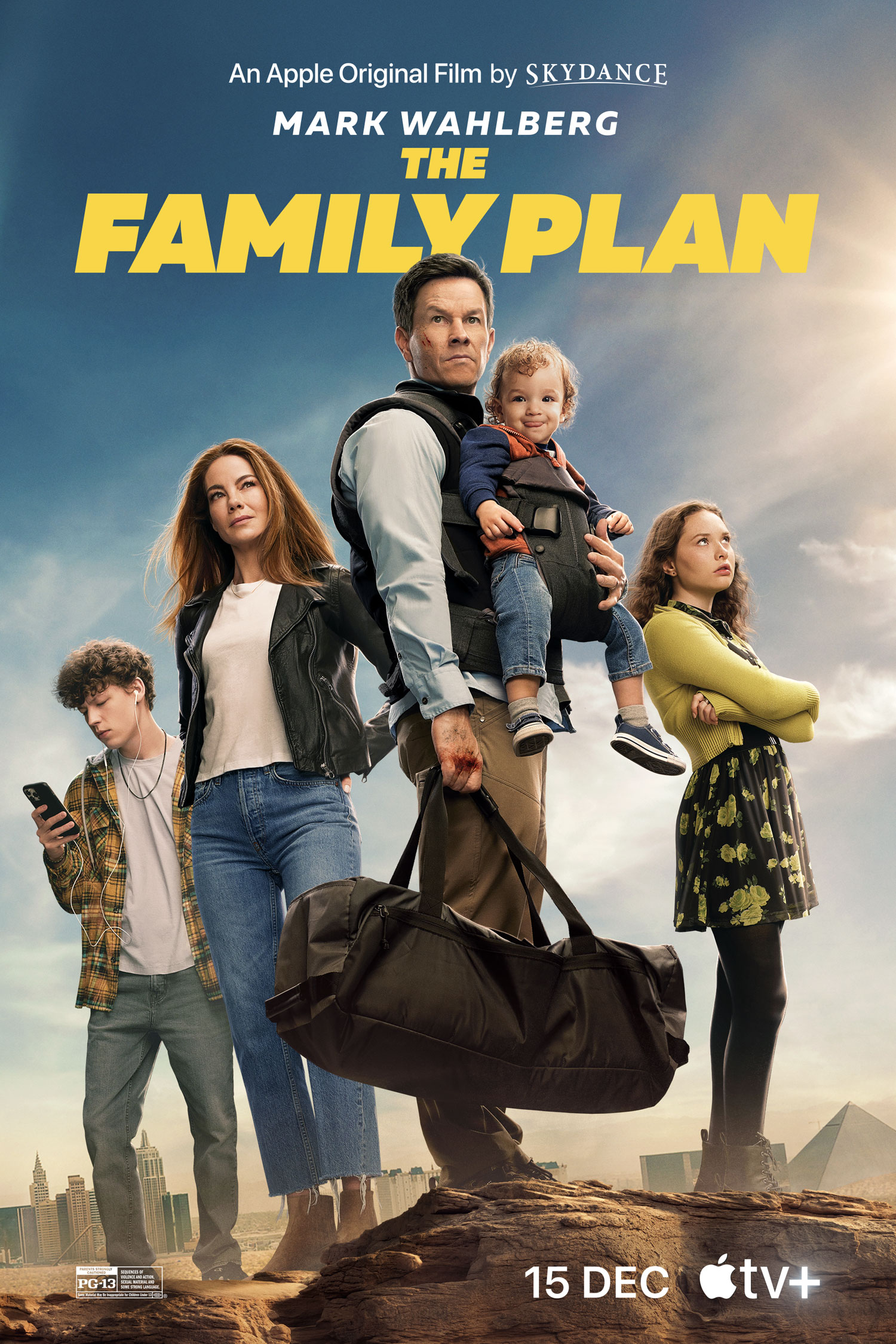 The Family Plan di Simon Cellan Jones - Poster orizzontale