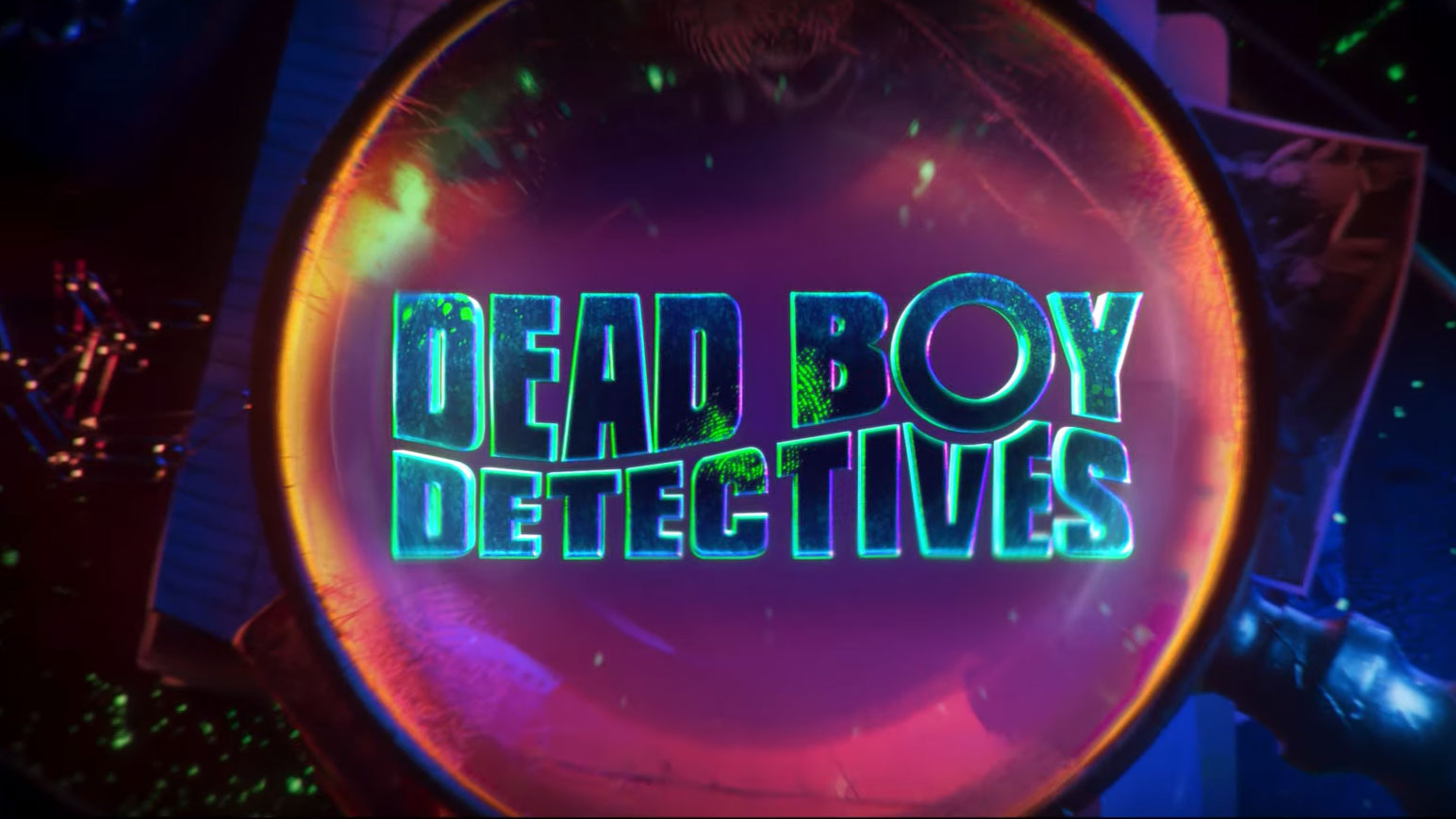 Dead Boy Detectives, logo da teaser trailer