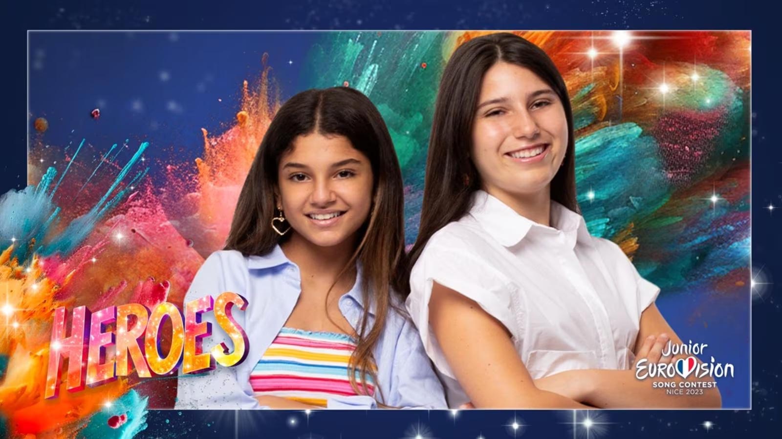 Junior Eurovision Song Contest 2023 - Melissa Agliottone e Ranya Moufidi