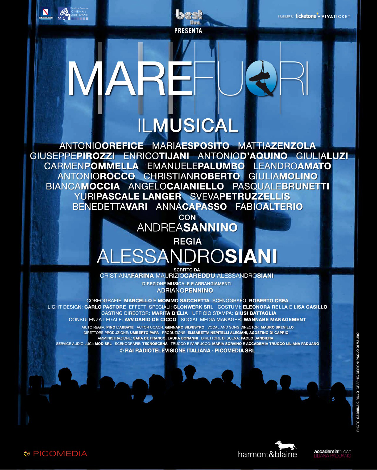 Mare Fuori - Il Musical - Locandina spettacolo