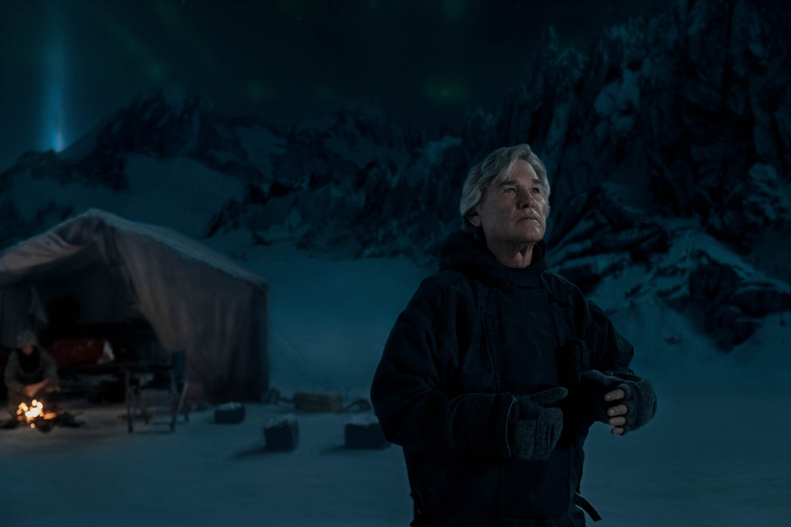 ; Kurt Russell in Monarch: Legacy of Monsters 1x04 [tag: Kurt Russell] [credit: Diyah Pera; courtesy of Apple]