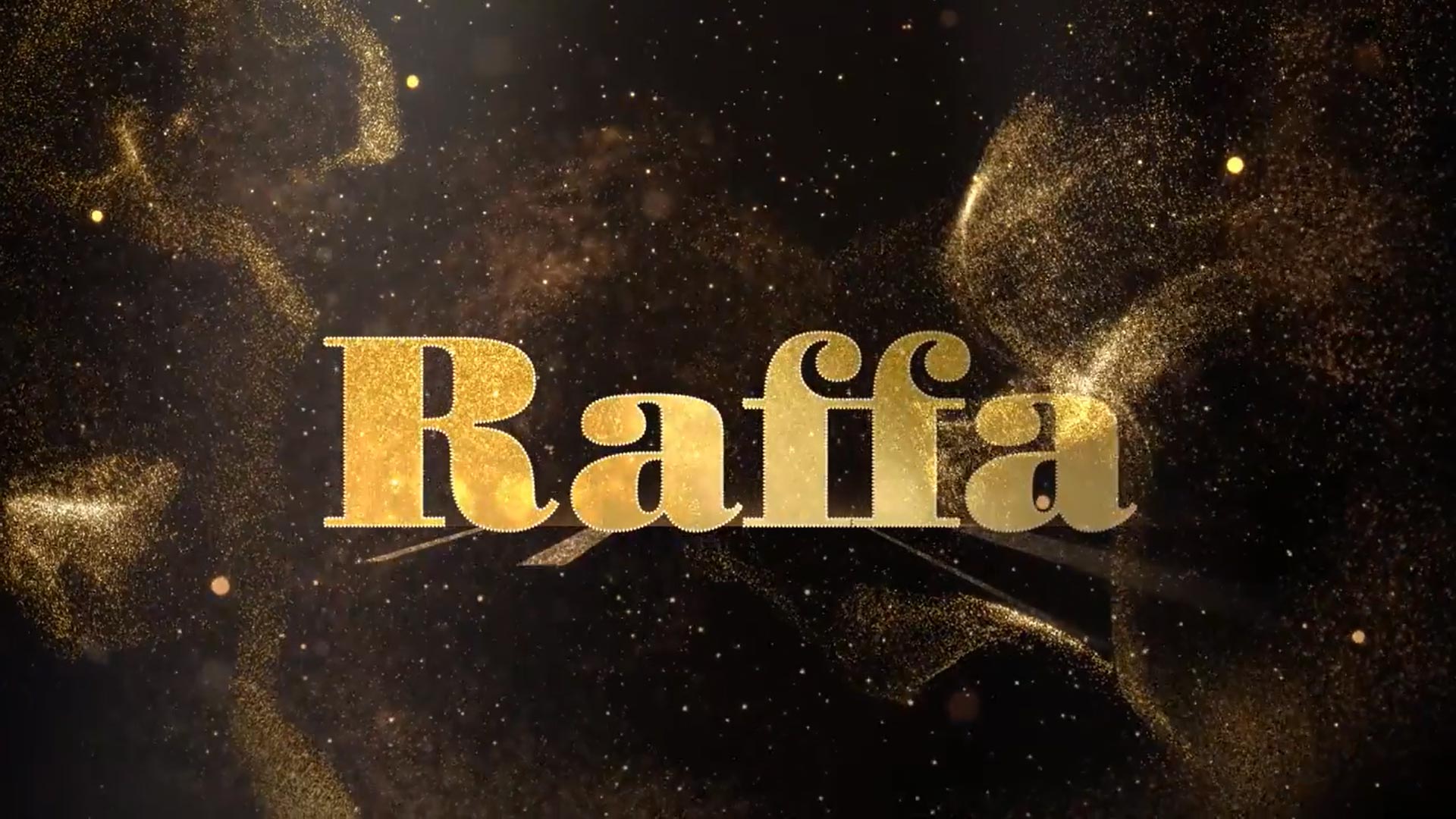 RAFFA - logo da trailer serie Disney+