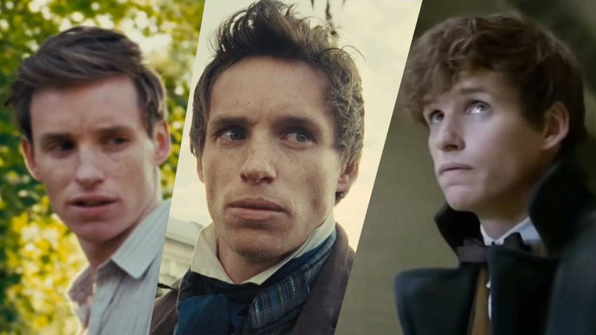 Eddie Redmayne in Marilyn, Les Misérables, Animali fantastici e dove trovarli