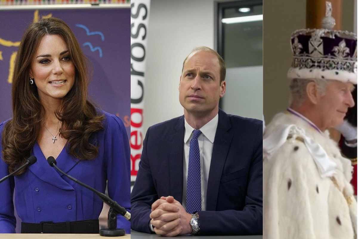 Kate Middleton William e re Carlo III