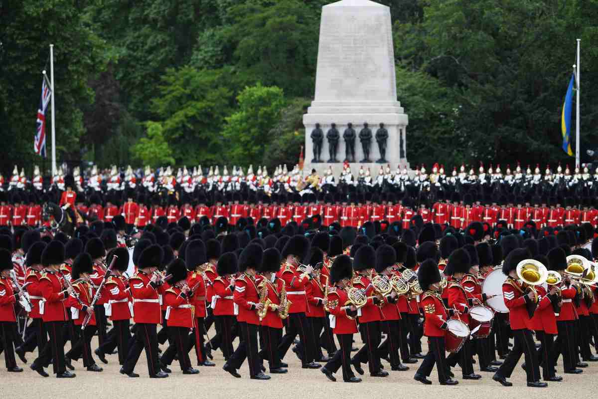 trooping the colour