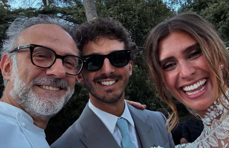 Massimo Bottura pranzo matrimonio Bagnaia Castagnini